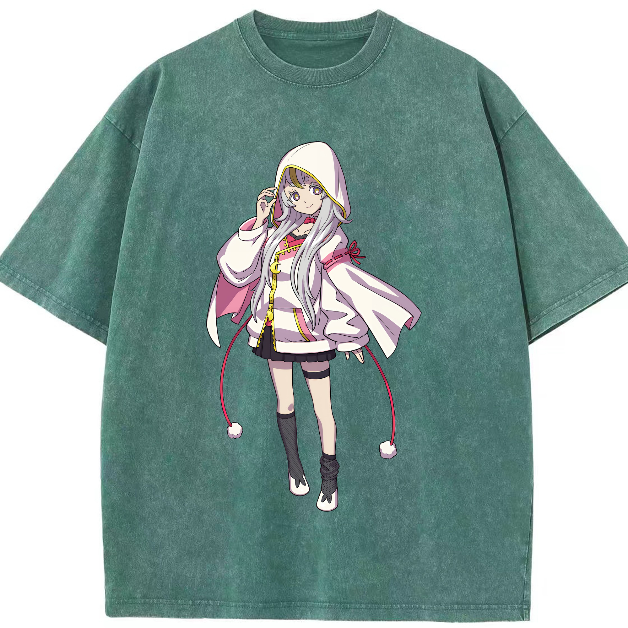 （画像用） 妖怪ウォッチ Yo-kai Watch 綿100% ヴィンテージ風 半袖Tシャツ（フロントプリント）